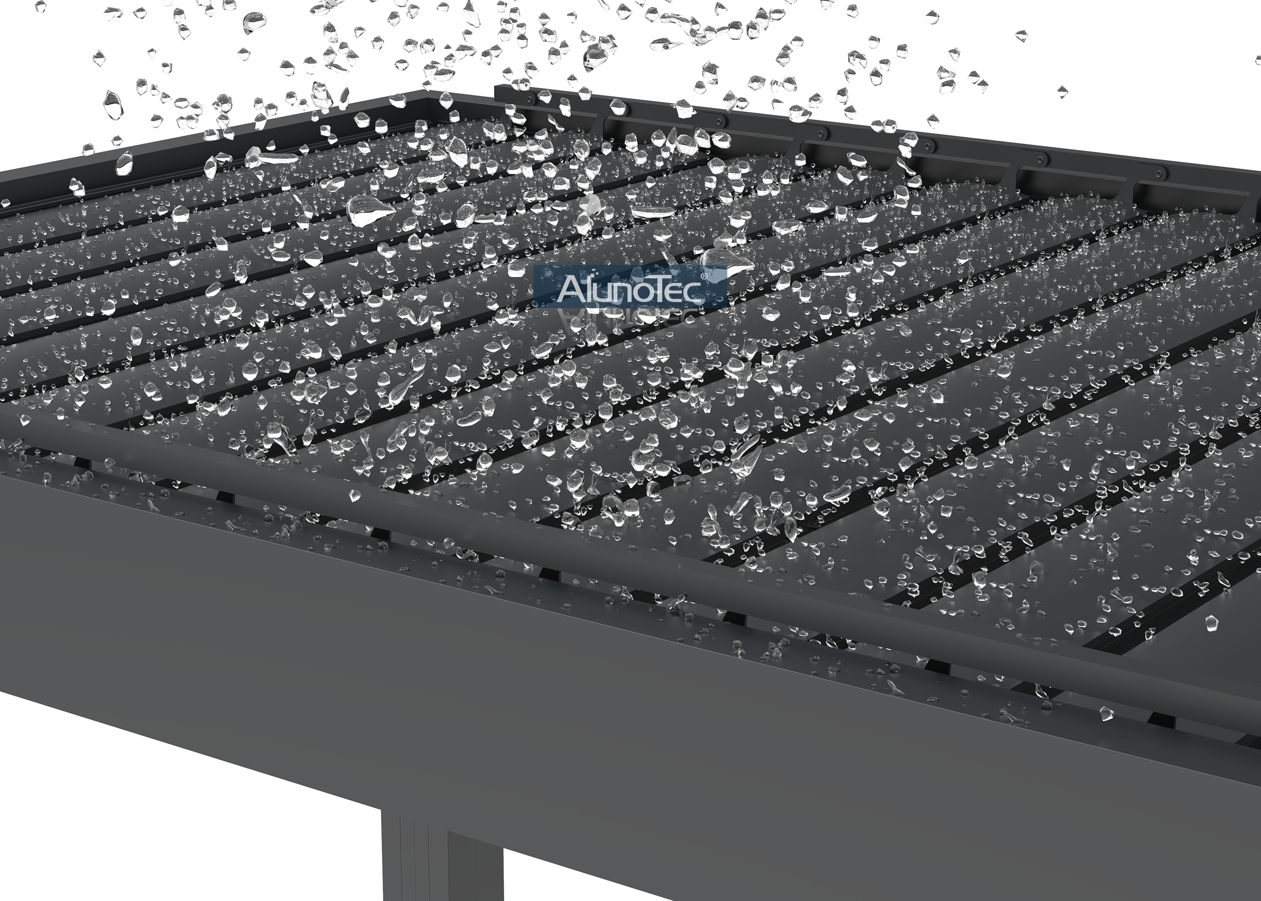 Rainproof Louver Roof; Special Systems; Heavy-Duty System