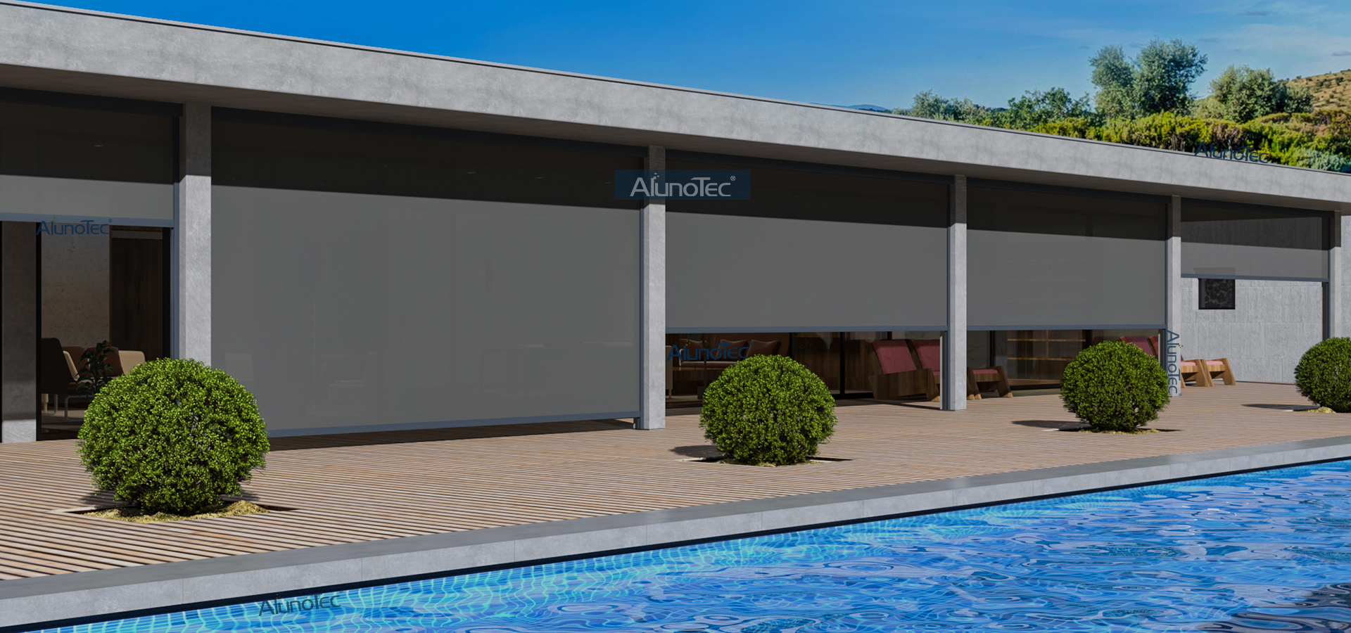Zip Screen; Roller Blind; Rolling Shutter